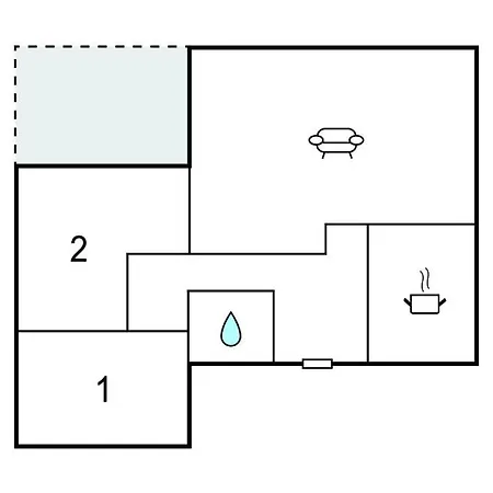 2 Bedroom Cozy In 度假居 *